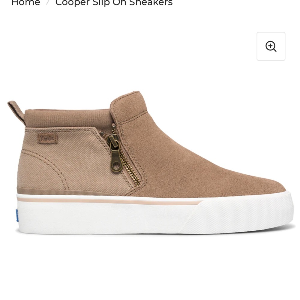 Keds womens cooper slip on high top sneakers. NWT